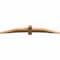 Ekena Millwork Bellingham Timber Gable Bracket, Western Red Cedar, 84"W x 14"H x 3 1/2"D x 5 1/2"F, 4/12 Pitch GBW084X14X0406BEL00SWR - alternate 2